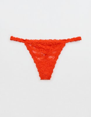 Show Off Vintage Lace String Thong Underwear