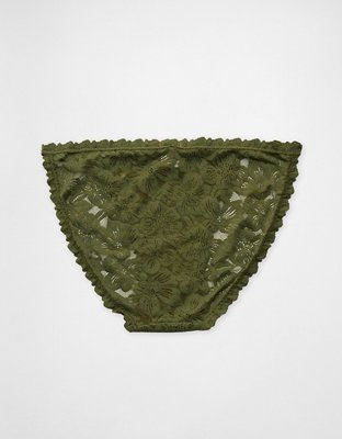 Show Off Rosey Lace String Bikini Underwear