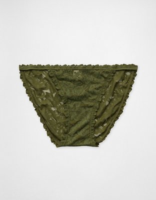 Show Off Rosey Lace String Bikini Underwear