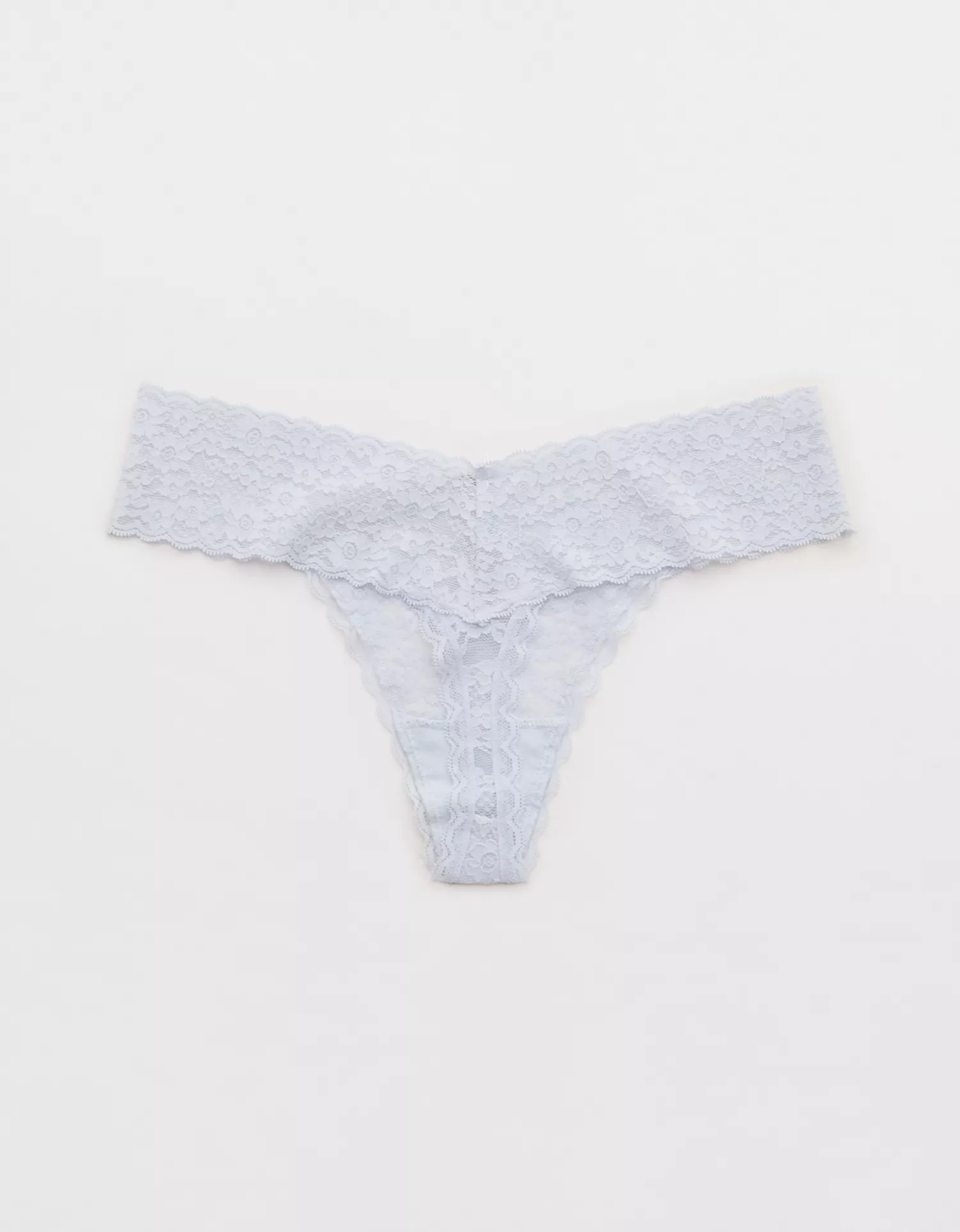 Show Off Vintage Lace Wide Waistband Thong Underwear - thumbnail 9