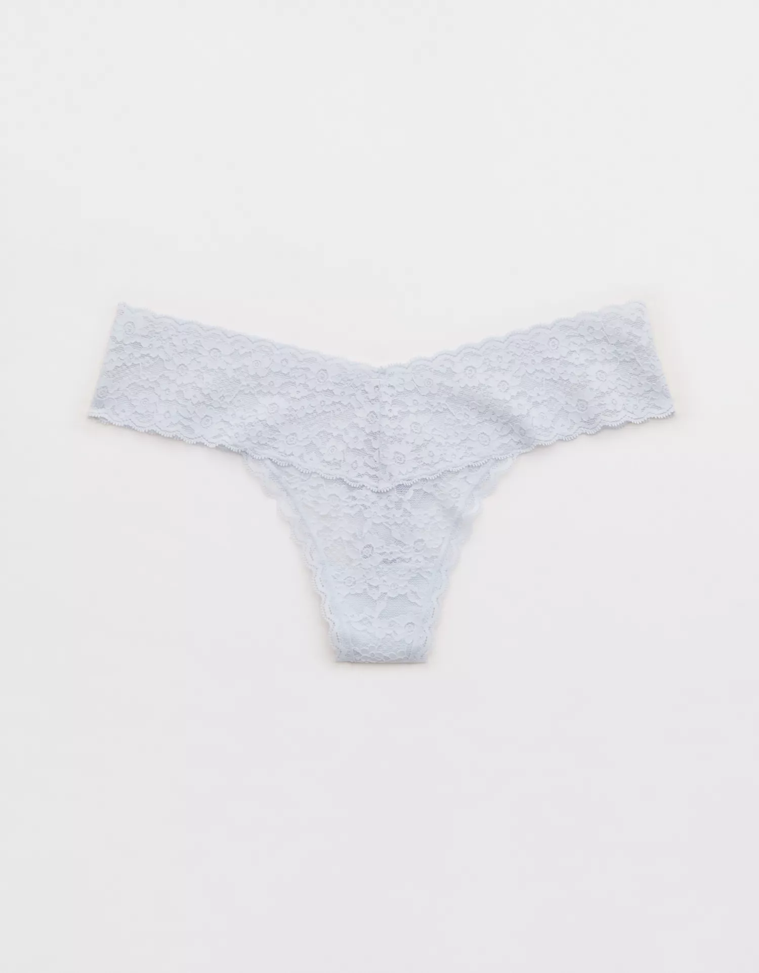 Show Off Vintage Lace Wide Waistband Thong Underwear - thumbnail 8