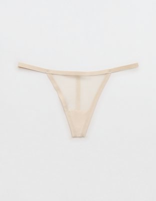 SMOOTHEZ Sheer Stripe Thong Underwear from American Eagle - $8.95