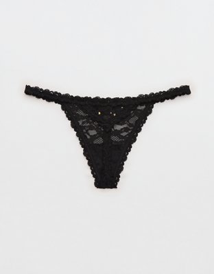 Show Off Vintage Lace String Thong Underwear