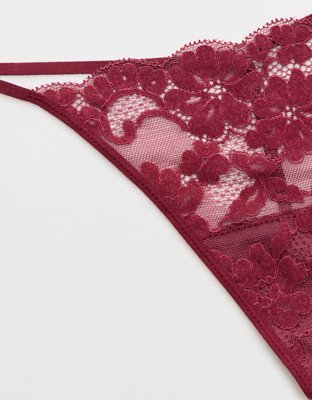 Show Off Chenille String Thong Underwear