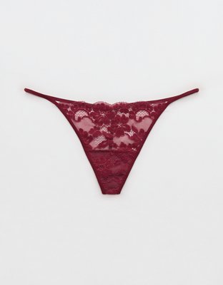 Show Off Chenille String Thong Underwear