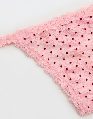Show Off Vintage Lace String Thong Underwear