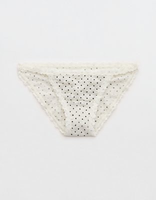 Show Off Vintage Lace String Bikini Underwear