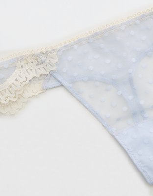 Show Off Sheer Happiness Lace Thong Underwear