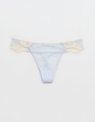 Show Off Sheer Happiness Lace Thong Underwear