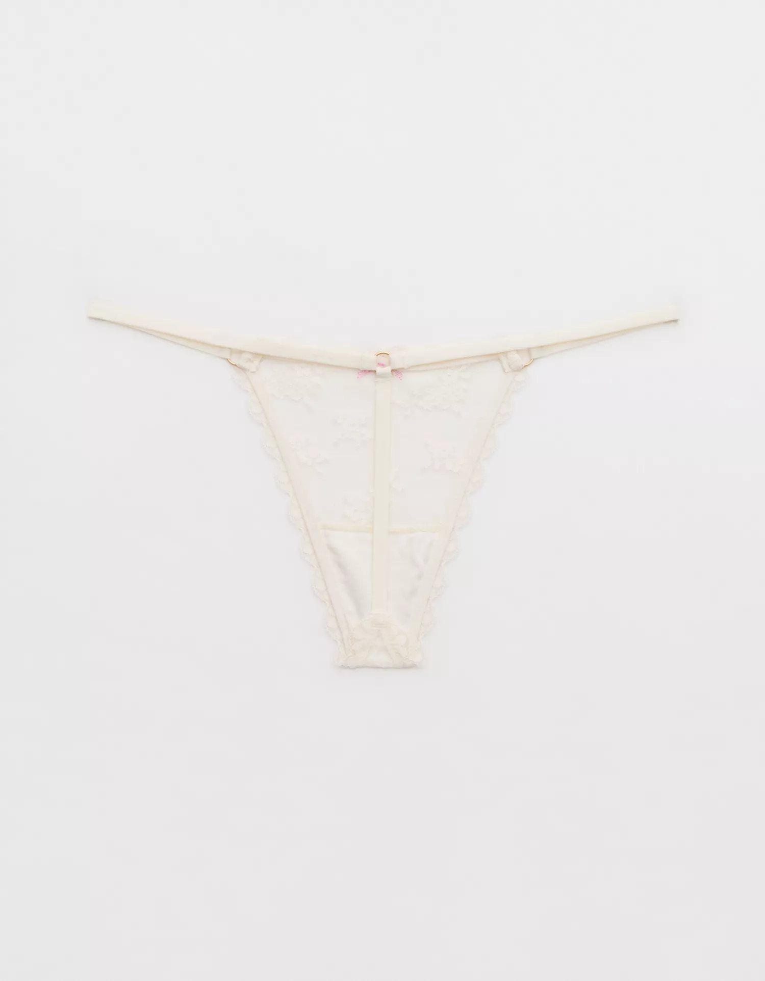 Show Off Midnight Romance Lace String Thong Underwear - thumbnail 5