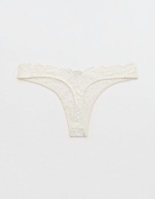 Show Off Dozen Roses Lace Thong Underwear
