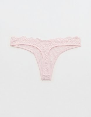 Show Off Dozen Roses Lace Thong Underwear