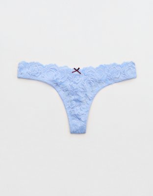 Show Off Dozen Roses Lace Thong Underwear