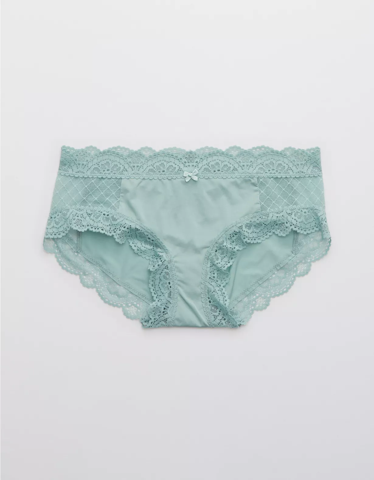 Aerie Slumber Party Lace Shine Boybrief Underwear