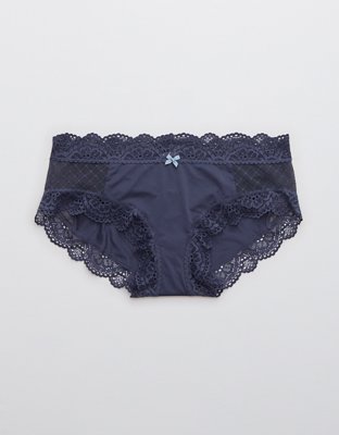 Sunnie Blossom Lace Boybrief Underwear Women's True Black XS