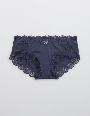 Aerie Slumber Party Lace Shine Boybrief Underwear