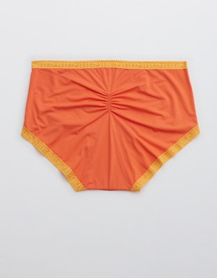 Aerie Float Microfiber Lace Mid Rise Boybrief Underwear