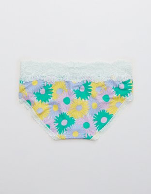 Трусы Shine Sunflower Boybrief, кружево — Aerie — фото 3