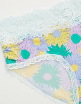 Aerie Shine Sunflower Lace Boybrief Underwear