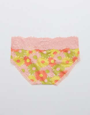 Aerie Shine Sunflower Lace Boybrief Underwear