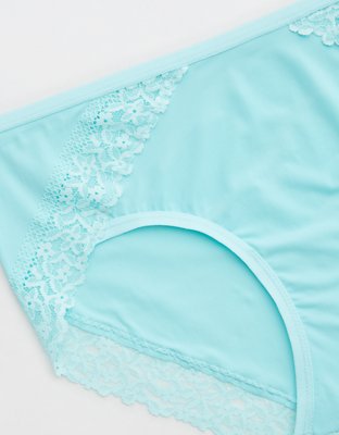 Трусы Boybrief, кружево, микрофибра — Aerie — фото 3