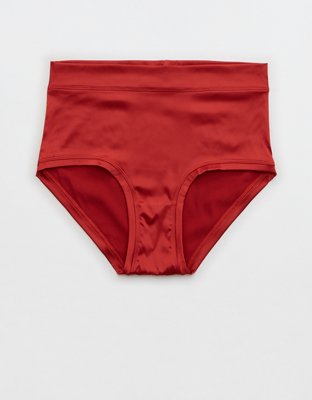 Aerie Satin Stretch High Waisted Boybrief Underwear