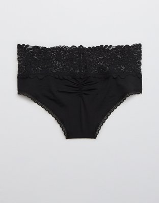 Aerie Shine Far Out Lace Cheeky Underwear