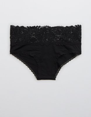 Aerie Shine Far Out Lace Cheeky Underwear