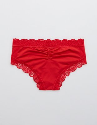 Aerie Slumber Party Lace Shine Cheeky Underwear