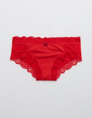 Aerie Slumber Party Lace Shine Cheeky Underwear