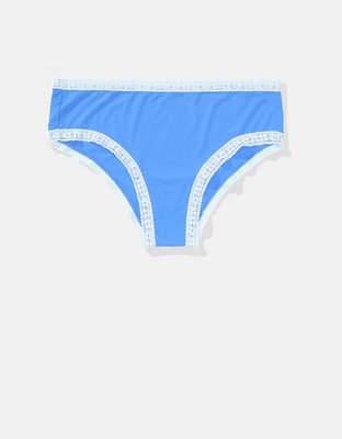 SMOOTHEZ Microfiber Lace Cheeky Underwear, Men's & Women's Jeans, Clothes  & Accessories