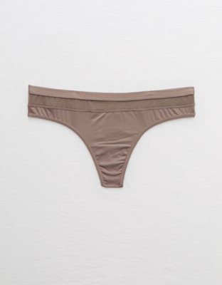 Aerie Shine Thong Underwear