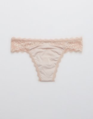 Aerie Shine Thong Underwear