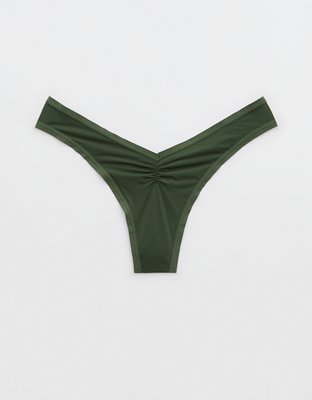 Aerie SMOOTHEZ High Cut Microfiber Bikini Underwear