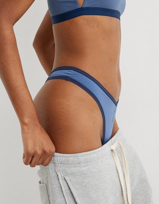 SMOOTHEZ High Cut Microfiber Thong Underwear