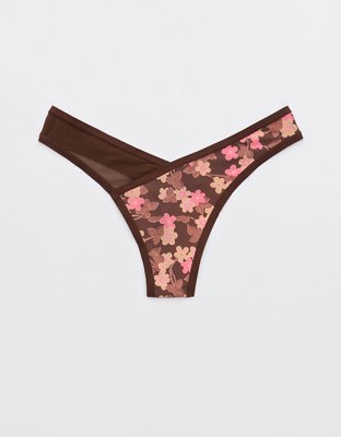 SMOOTHEZ Mesh String Thong Underwear Women's Coral Sun XL - Yahoo Shopping