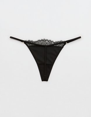 Show Off Shine Lace Thong Underwear