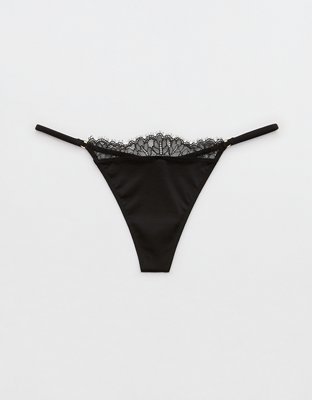 Show Off Shine Lace Thong Underwear