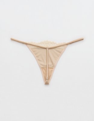 Show Off Shine Lace Thong Underwear