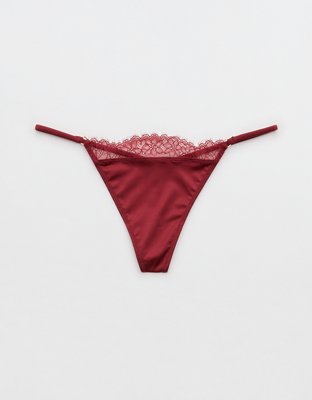 Show Off Shine Lace Thong Underwear