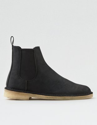 Clarks desert peak black hotsell