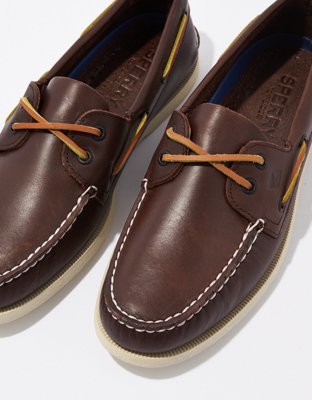 Мужские кроссовки American Eagle Sperry Men's Sahara Leather Boat Shoe — фото 2