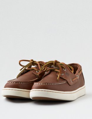 Обувь American Eagle Sperry Men's Tan Cup Leather Boat Shoe — фото 3