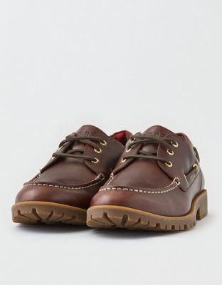 lug sole boat shoes