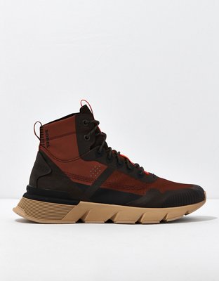 sorel kinetic sneaker camel