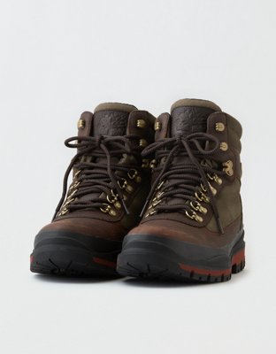 men's field trekker boots in brown