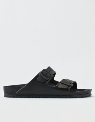 american eagle black sandals