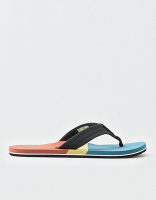 Мужские сандалии American Eagle Reef Men's Tri Waters Flip Flops — фото 2