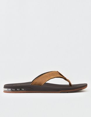 Мужские сандалии American Eagle Reef Men's Fanning Low Leather Flip Flops — фото 2