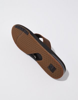 Reef Men's Fanning Low Leather Flip Flops